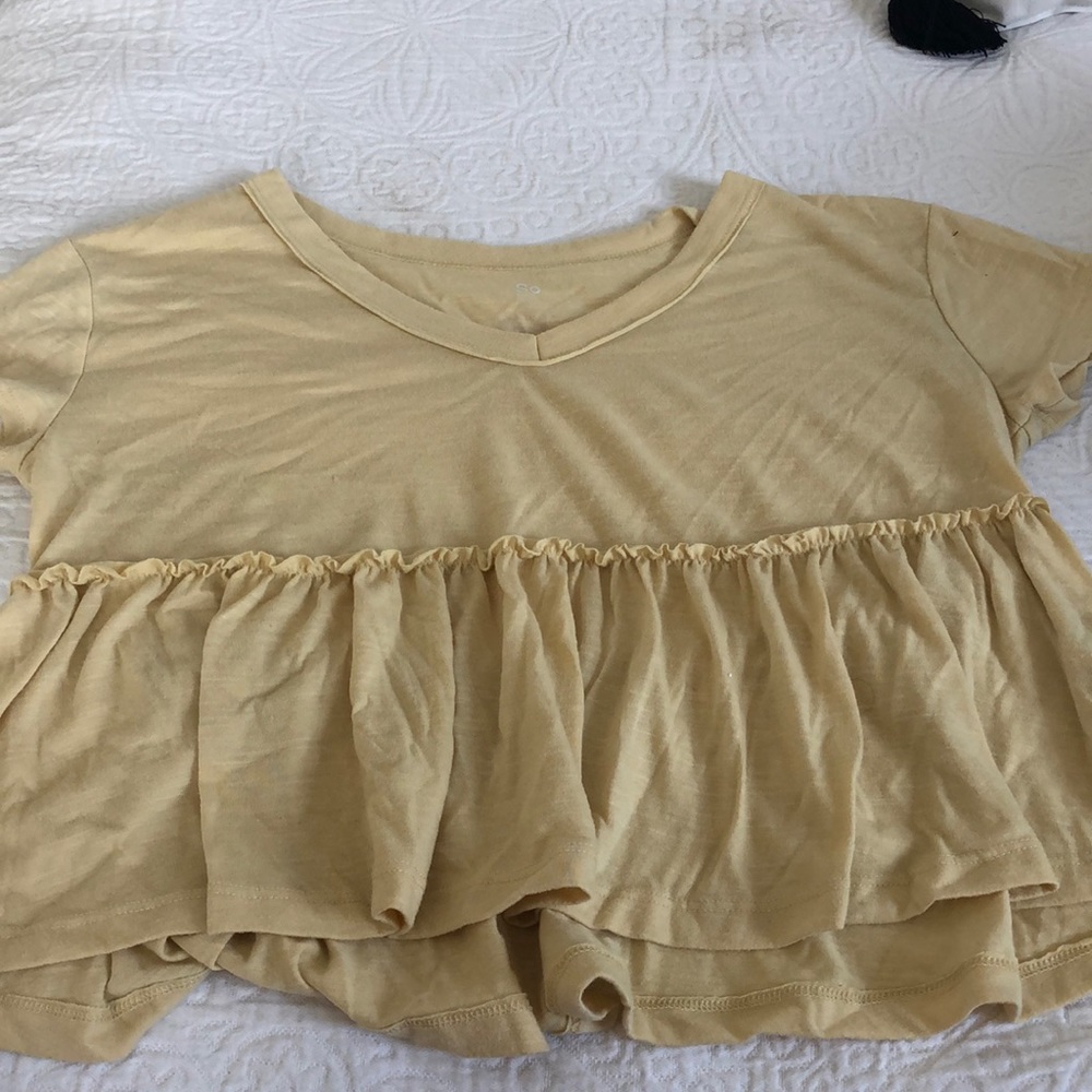 Yellow shirt